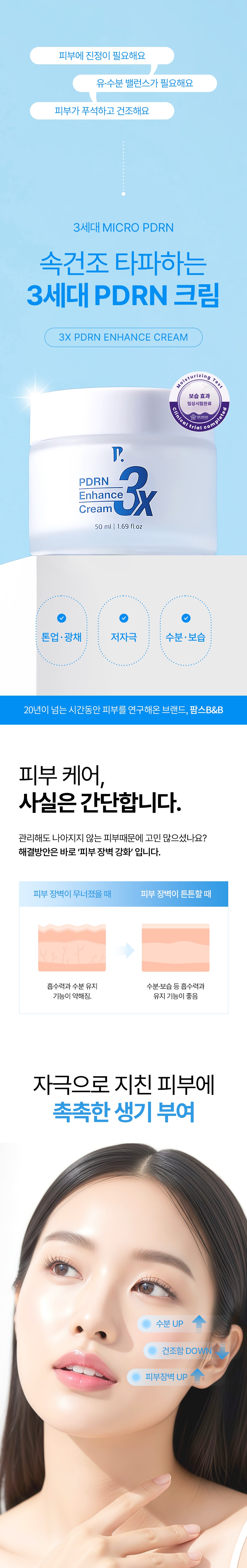 [PamsIBC] 3X PDRN Enhance Cream