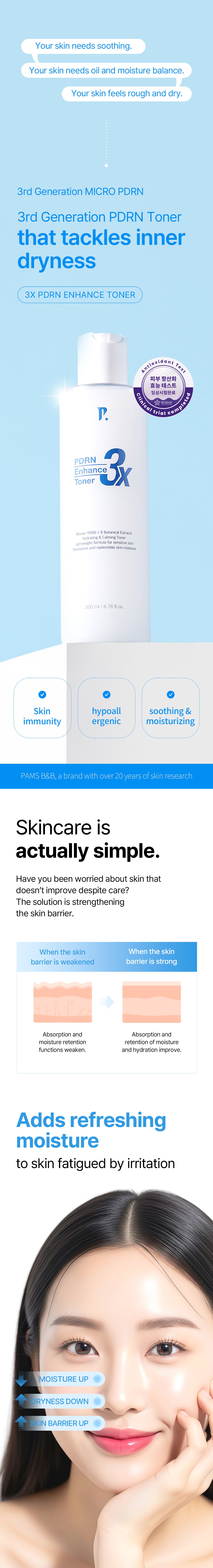 [PamsIBC] 3X PDRN Enhance Toner